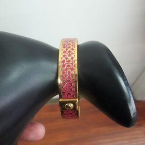 Coach bangle bracelet